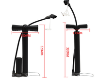 Vélo haute pression et plancher de vélo pompe à main