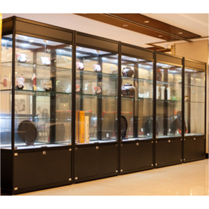 Fournitures automobiles Modèle manuel d'échantillon vitrine pour <span class=keywords><strong>pharmacie</strong></span> Vitrine en verre personnalisée pour tabac vin avec étagère d'éclairage LED - Product Image 3