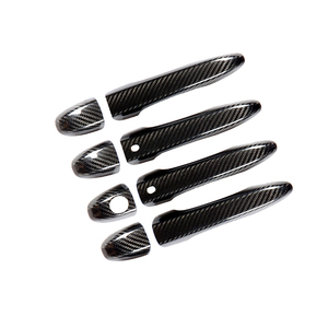 Seco de fibra de carbono Exterior adornos cubierta de la manija de la puerta para <span class=keywords><strong>Maserati</strong></span> Ghibli <span class=keywords><strong>Quattroporte</strong></span> <span class=keywords><strong>GTS</strong></span> Levante 13-19 - Product Image 2