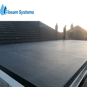 Membrana impermeable de PVC reforzada para techos planos