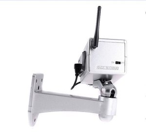 2023 Hot Bán không dây xoay Pin hoạt động không thấm nước CCTV <span class=keywords><strong>Dummy</strong></span> Led cảm biến chuyển động máy ảnh giả - Product Image 4