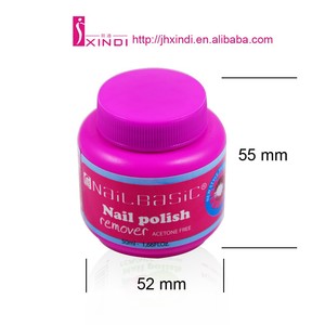Dissolvant de vernis à ongles à la formule personnalisée <span class=keywords><strong>pure</strong></span> à l'acétone, saveur fruitée, avec pinceau en silicone, 50 ml - Product Image 2