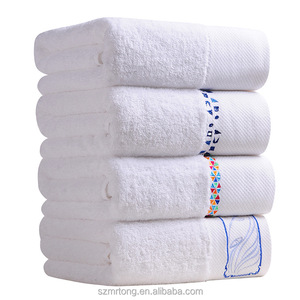 Set di asciugamani da bagno in cotone pettinato di lusso 4 pezzi <span class=keywords><strong>Per</strong></span> Set - Product Image 2