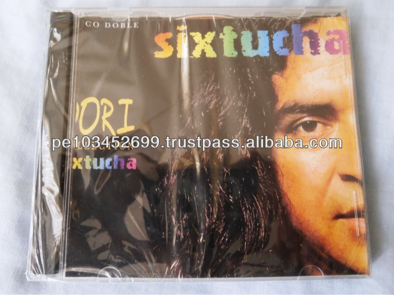 Коллекция Qori Sixtucha, двойной cd-диск, музыкальные компакт-диски с надписью «Sixtucha», Перу
