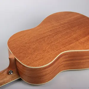 Baritone kích thước bằng gỗ ukulele trung quốc Nhà Máy 30 inch 6 strings guitarlele cây đàn guitar nhỏ