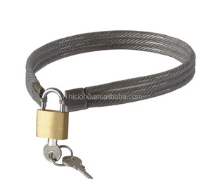 Per gli adulti Slave Gioco Giocattolo In Acciaio Inox 3-Wire di Ritenuta <span class=keywords><strong>Collo</strong></span> Polsino Bondage Collana <span class=keywords><strong>Del</strong></span> Collare <span class=keywords><strong>Del</strong></span> Choker Con Serratura a Chiave - Product Image 3