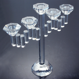 Hermoso cristal candelabros para sala <span class=keywords><strong>de</strong></span> fiesta boda decorar <span class=keywords><strong>la</strong></span> Navidad - Product Image 4