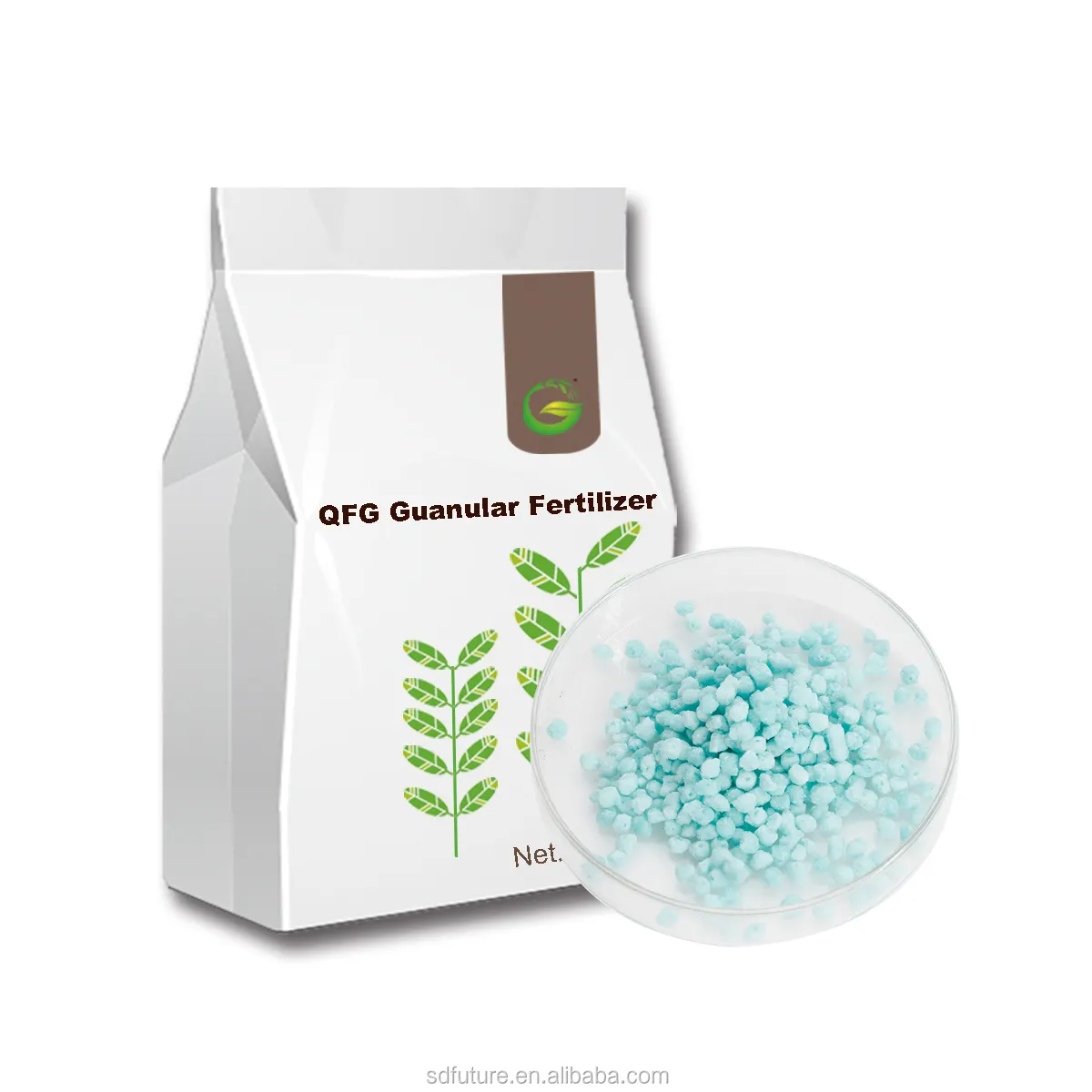 Fertilizante orgânico npk 20 20 fertilizante em cor azul, npk fertilizante
