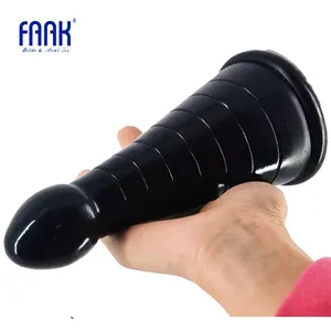 Большая Анальная пробка FAAK, Рождественская шапка, большой фаллоимитатор, Анальная пробка, игрушки для массажа, интимные изделия для взрослых, фаллоимитатор для пениса, мастурбация, секс-шоп - Product Image 1