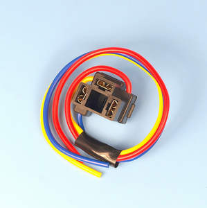 موصل أسلاك إلكترونية مسطح بثلاثة أسنان H4 مع محول JST، 12 فولت، عزل PVC - Product Image 2