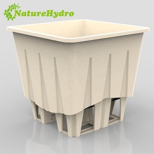 Pot de culture pour plantes de myrtilles avec drainage carré, seau de substrat hollandais - Product Image 2