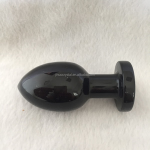 Vente en gros de cristal d'obsidienne noire naturelle, dildo, cristal de guérison Yoni, baguette de <span class=keywords><strong>massage</strong></span> pour femmes - Product Image 2