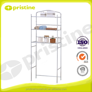 Wholesale Modern Home Storage Furniture Quality DIY Shelf Organizer Bathroom Rack Metal Mounted Corner Taiwan Manufacturer Sale - Product Image 4