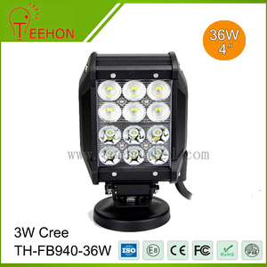 Alto brillo 4 pulgadas PC Len 36 W campo a través ámbar Led Light <span class=keywords><strong>Bar</strong></span> - Product Image 1
