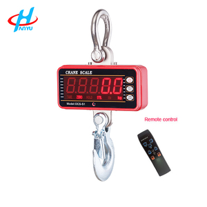 OCS-S1 kỹ thuật số cần cẩu điện tử Quy mô 300kg ~ 1t Công suất thép không gỉ & ABS Vật liệu LCD hiển thị hoạt động với pin khô - Product Image 3