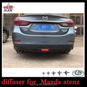 diffuser use atenz Mazda 6 rear lip for Mazda 6 2015+