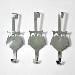 5 ganchos de mariposa de hierro negro montados en la pared - Product Image 5