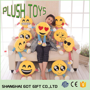Amor <span class=keywords><strong>de</strong></span> emoji felpa 3D cojín con brazos y piernas emoji almohada personalizada - Product Image 6