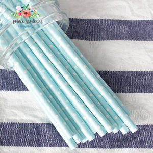 Nueva China promocional Biodegradable beber paja Día de San Valentín y la boda paja de papel - Product Image 3