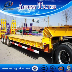 <span class=keywords><strong>Eje</strong></span> tri 50 toneladas volquete semirremolque para el transporte <span class=keywords><strong>de</strong></span> maquinaria pesada - Product Image 4