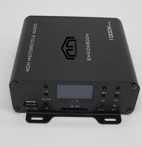 Заводской 1000W BT/FM функциональный аудио усилитель мини MP3 динамик комплект для мотоцикла