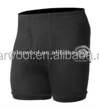 Solarwool celana dalam rajut pria, celana dalam Boxer rajut wol Merino kustom pria