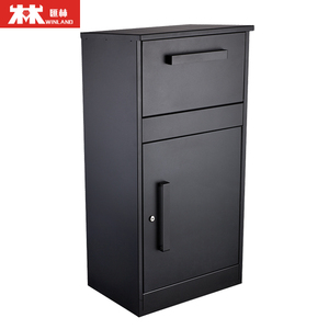 Outdoor Waterproof standing Parcel box galvanized steel parcel box