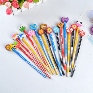 Crayons <span class=keywords><strong>HB</strong></span> Standard avec gomme, fournitures de papeterie scolaire pour enfants - Product Image 6