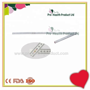 200 cm 2 m Chiều Dài Dài 10 Folds Màu Trắng Bằng Gỗ Đinh Tán Kim Loại Có Thể Gập Lại Gấp Cai Trị - Product Image 4