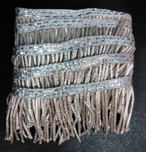 OEM Wholesale Bullion Metal <b>Wire</b> Decorative Fringe for Family Crest Flags Liturgical Vestment Luxury Highest Quality Heavy Style - Product Image 2