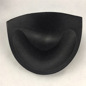 Coussin de soutien-gorge amovible, en acier inoxydable, pour bonnets de sport, soutien-gorge et coussinet pour bikini, couleur noire - Product Image 4