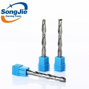 Chất lượng cao Công cụ Cắt CNC rắn Carbide đôi sáo xoắn ốc <span class=keywords><strong>bit</strong></span> CNC <span class=keywords><strong>Router</strong></span> bits CNC phay cắt kim loại - Product Image 4