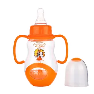 Bouteille d'alimentation pour bébé, avec col large, de haute qualité, 150ML, avec poignée et couvercle