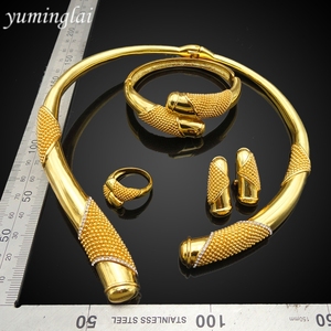 Nuovo Costume africano <span class=keywords><strong>set</strong></span> di gioielli, collana del choker <span class=keywords><strong>set</strong></span>, elegante insieme dei monili - Product Image 2