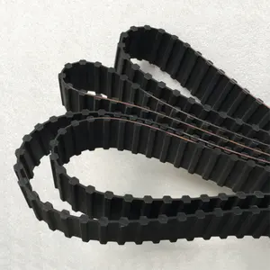 Double sided teeth H rubber timing belt for robert