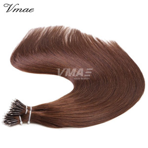 VMAE Ucrania 100g 60 613 Postizo recto Doble dibujado Virgen Humano I U Punta plana Prebonded Nano Extensiones <span class=keywords><strong>de</strong></span> cabello - Product Image 5
