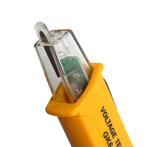 Contactloze <span class=keywords><strong>AC</strong></span> <span class=keywords><strong>Voltage</strong></span> <span class=keywords><strong>Tester</strong></span>, pen Spanningsdetector 100 ~ 1000 Vac op 50/60Hz met Ingebouwde zaklamp en Trillen hint - Product Image 2