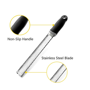 <span class=keywords><strong>Amazon</strong></span> meilleure cuisine En Acier Inoxydable maille main noir <span class=keywords><strong>fromage</strong></span> d'agrumes Citron zester <span class=keywords><strong>Râpe</strong></span> - Product Image 2