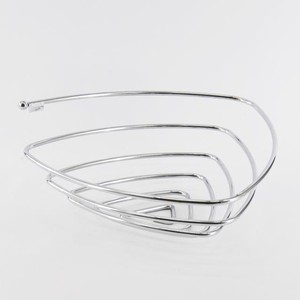 Elegante triángulo espiral diseño cocina hierro alambre ecológico cesta de almacenamiento de alimentos - Product Image 3