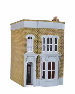 Luxury Traditional Victorian Mansion Charming Multi-Level/Story Wooden Dollhouse Miniature Furniture