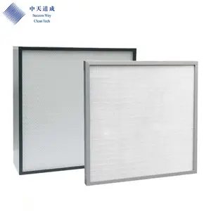 CE Standard 360~3000m3/h High Efficiency HVAC HEPA Filter for clean room