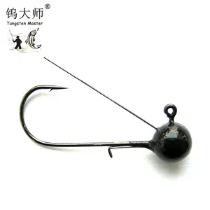 Cabezas de Jig de Plomo para Pesca, Señuelos de Pesca, Cabezas de Jig de Tungsteno con Forma de Balón de Fútbol - Product Image 3