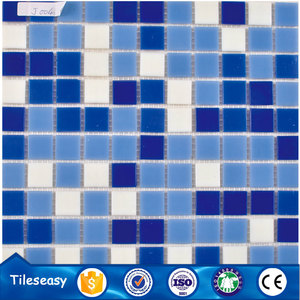 Mix color glass gạch mosaic dây chuyền sản xuất cho bể bơi gạch - Product Image 3