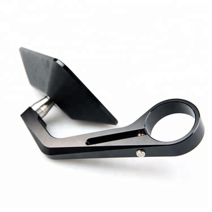 CNC En Aluminium <span class=keywords><strong>Poignée</strong></span> Scooter Rétroviseur D'embout de Guidon Miroir - Product Image 5