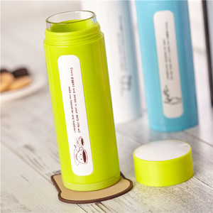 Regalo Promocional 2016 Colorido Creativo <span class=keywords><strong>de</strong></span> <span class=keywords><strong>navidad</strong></span> Pretty Vidrio Borosilicato Taza <span class=keywords><strong>De</strong></span> Viaje - Product Image 3