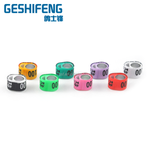 2024 비둘기 링 직사각형 중국 ISO7815 LF RFID 비둘기 추적 태그 칩 닭 비둘기