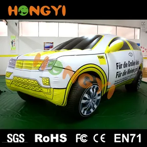 Professional Production Inflatable Floating Car Advertising Inflatable Racing Car Simulation Model Display Balloon