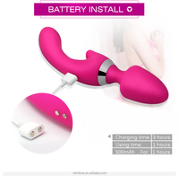 Silikon Dildo Vibrator Sexspielzeug für Erwachsene für Frauen und Paare G-Punkt & Vaginal Vibrator USB-Netzteil