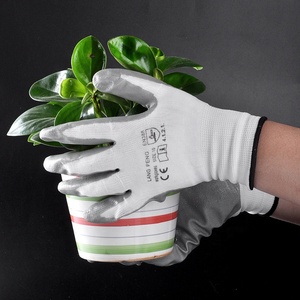 عالية الجودة الصناعية النتريل المغلفة قفازات البوليستر مع EN 388 - Product Image 5