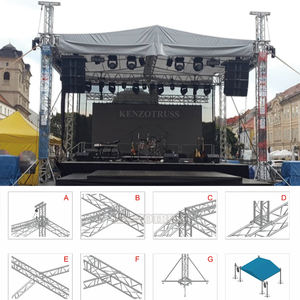 1 élément de scène de concert en aluminium, design en forme de z - Product Image 6